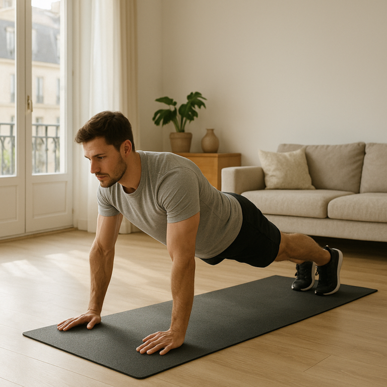 Programme musculation maison : 3 séances efficaces pour se renforcer sans matériel