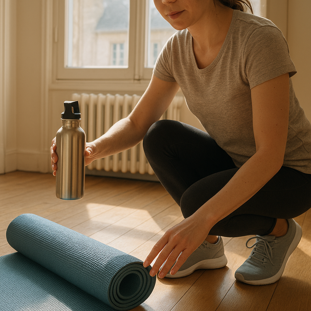 Sport et bien-être : les habitudes simples qui changent vraiment le quotidien 10 Routine sport et bien-être du matin avec accessoires de sport