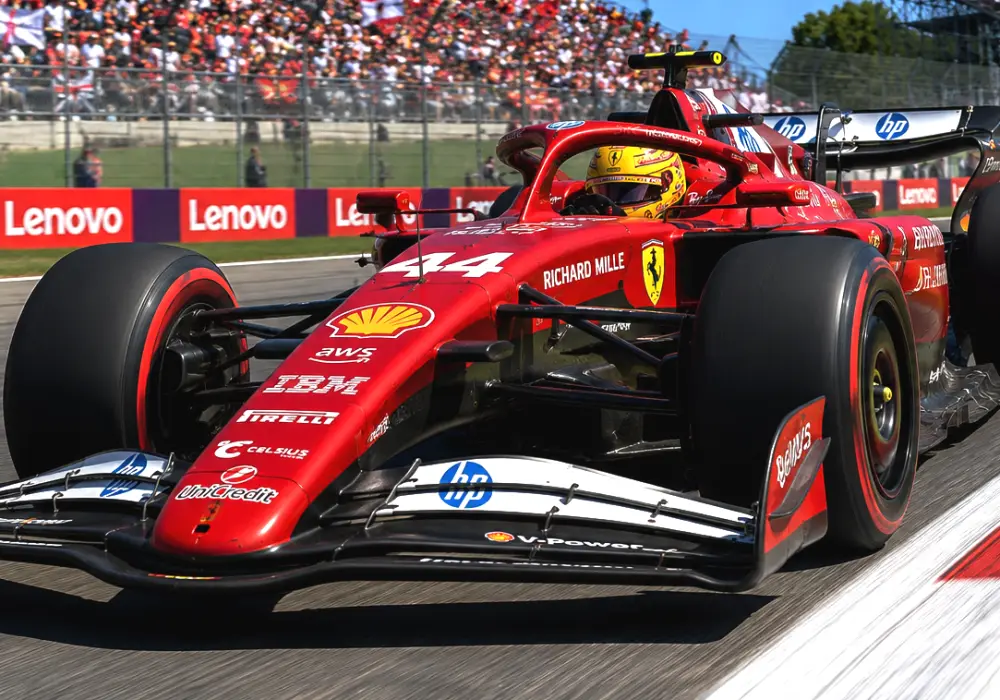 Lewis Hamilton en 2026 : pourquoi il reste l’un des pilotes les plus appréciés ? 2 Des athlètes olympiques sur la piste attirent l’attention d’un large public en tribunes.